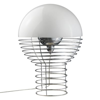 Wire Table Lamp by Verpan