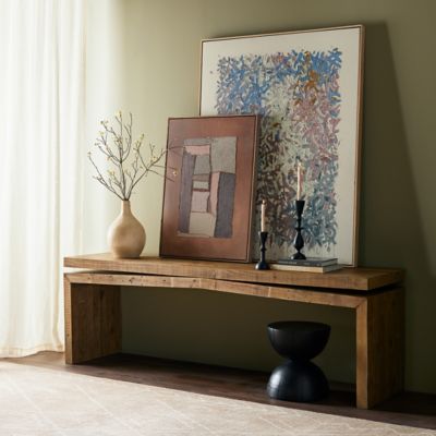 Shown in Sierra Rustic Natural Pine color, 94 Inch size, in use