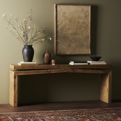 Shown in Sierra Rustic Natural Pine color, 94 Inch size, in use
