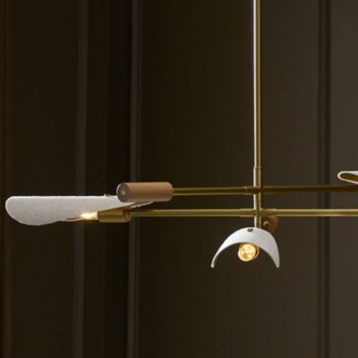 Shown in Antique Brass with Flax Linen finish, in use