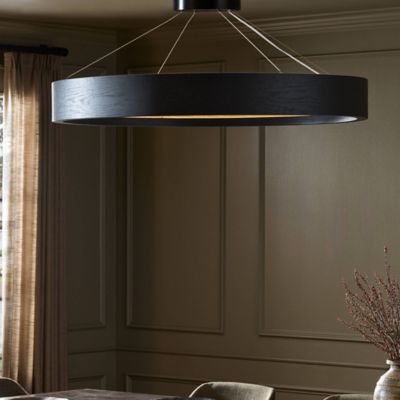 Shown in Black Oak Veneer finish, 49 in size, in use
