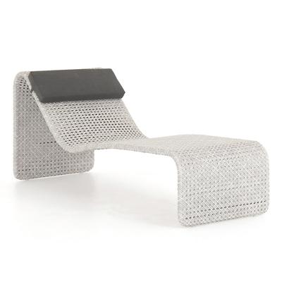 Paige Outdoor Woven Chaise Lounge
