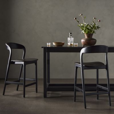 Shown in Sonoma Black Parawood color, Counter height, in use