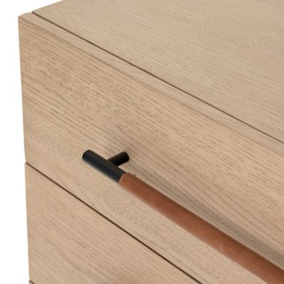 Shown in Yucca Oak Veneer color, detail view