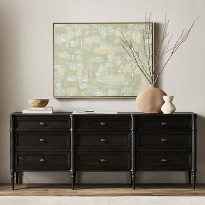 Shown in Distressed Black Oak color, in use