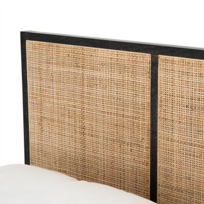 Shown in Black Wash with Natural Cane color, Detail view