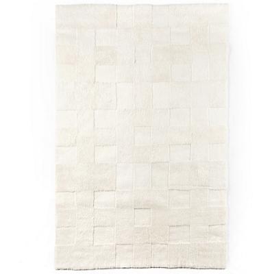 Patchwork Shearling Area Rug