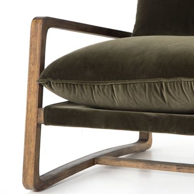 Shown in Surrey Olive color, Detail shot
