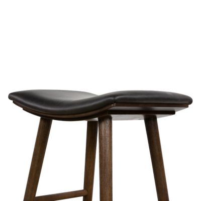 Stanley Tooled Leather Saddle Stool – Runyon's Fine Furniture