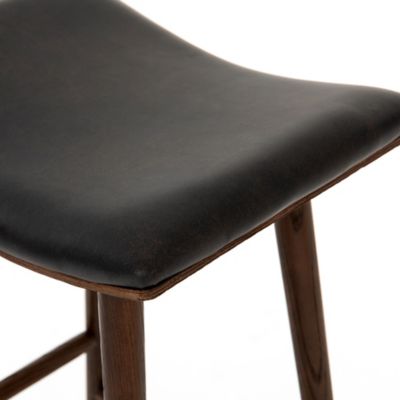 Stanley Tooled Leather Saddle Stool – Runyon's Fine Furniture