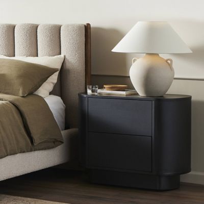 Shown in Aged Black Acacia color, in use