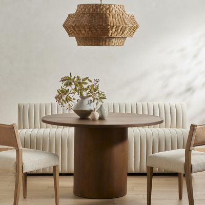 Shown in Capri Oatmeal color, Large size, in use