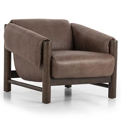Boden Leather Lounge Chair