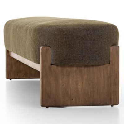 Shown in Sutton Olive color, 75.5 Inch size