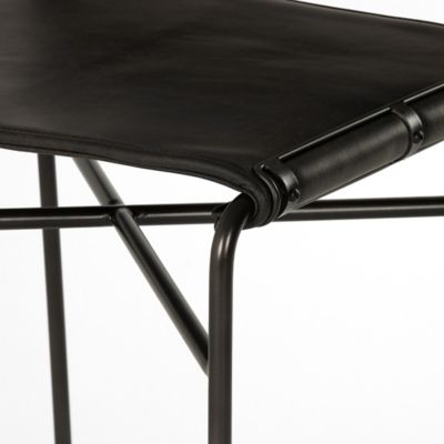 Shown in Distressed Black color, Bar size, detail view