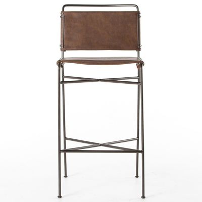Shown in Distressed Brown color, Bar size