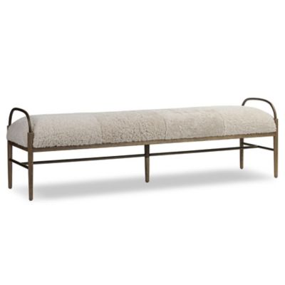 Amber Lewis x Four Hands Demi Accent Bench