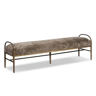 Amber Lewis x Four Hands Demi Accent Bench