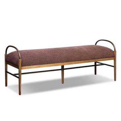 Amber Lewis x Four Hands Demi Accent Bench