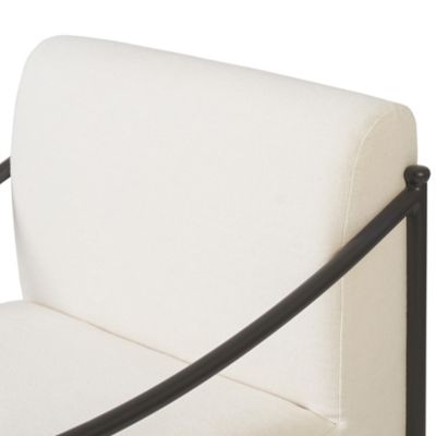 Shown in Bombay Flax color, detail view