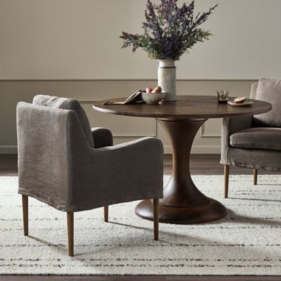 Shown in Broadway Coffee Fabric color, in use