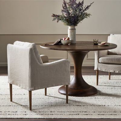 Shown in Broadway Dune Fabric color, in use