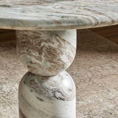 Shown in Sawar Marble color, 42 Inch size, in use