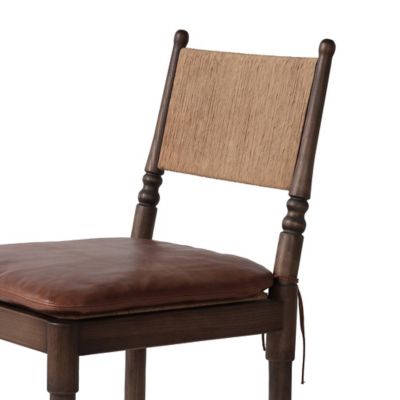 Shown in Dulane Mahogany color, Antique Walnut frame color, Bar size, Detail view