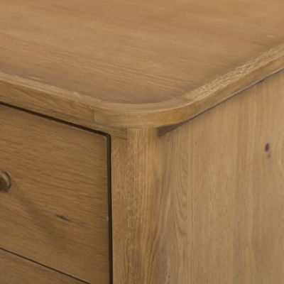 Shown in Saddle Brown Veneer color, Detail view