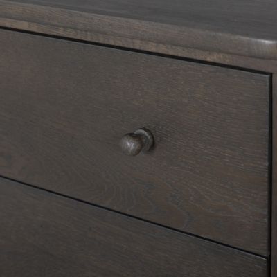 Shown in Espresso Oak Veneer color, Detail view