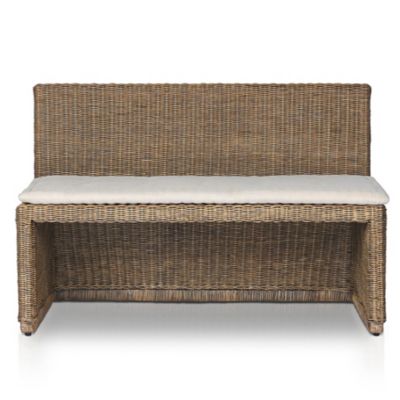 Amber Lewis x Four Hands Senna Woven Dining Bench
