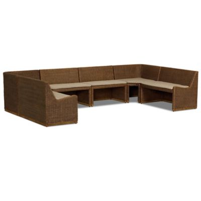 Amber Lewis x Four Hands Senna U Shaped Dining Bench