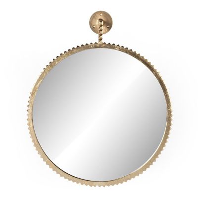 Cru Round Wall Mirror