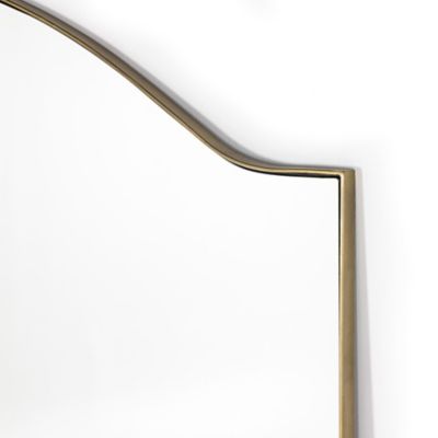 Shown in Antique Brass color, Detail view