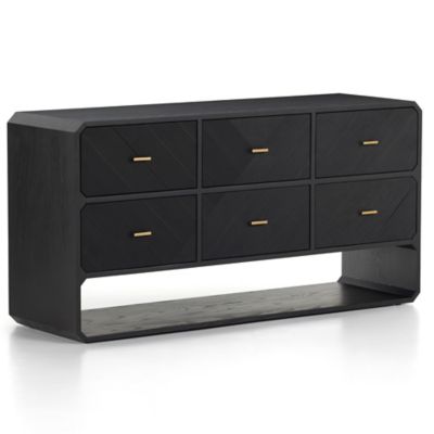 Caspian 6 Drawer Dresser