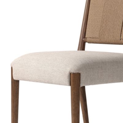 Shown in Alcala Wheat with Tan Ash color, detail view
