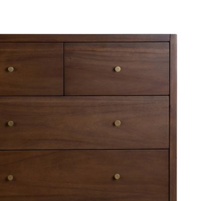 Shown in Saddle Tan Veneer color, Detail view