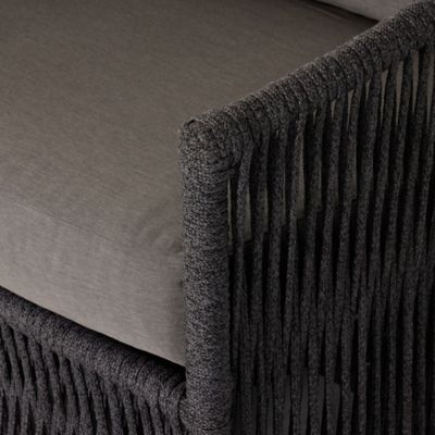 Shown in Venao Charcoal color, detail view