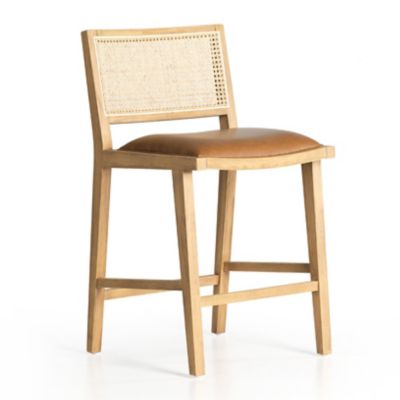Sage Dining Stool (Cane, Sierra Butterscotch&Beech)-OPEN BOX
