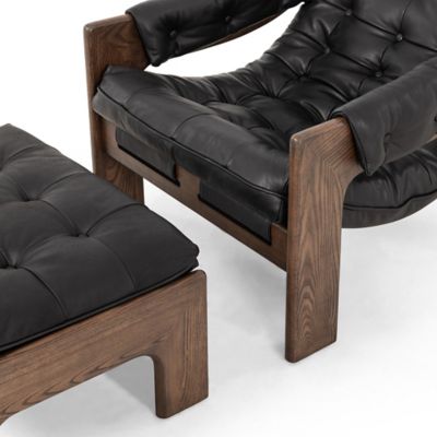 Shown in Heirloom Black color, Detail view