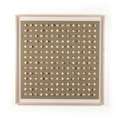 See Through Taupe Wall Art