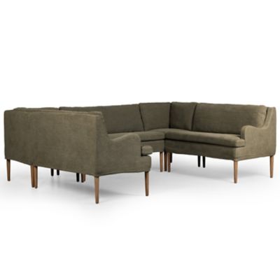Amber Lewis x Four Hands Aurelia Dining Banquette U Shape Sofa