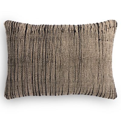 Handwoven Stripe Wool Pillow