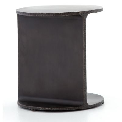 Griffon Side Table (Rustic Fossil) - OPEN BOX