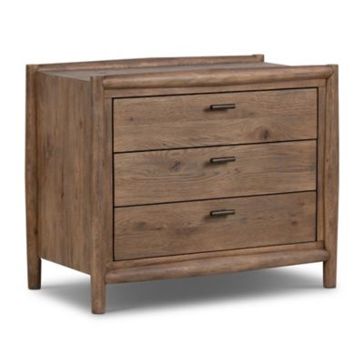Glenview Nightstand (Weathered Oak Veneer) - OPEN BOX