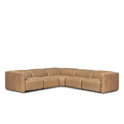Kenlee Power Recliner 5Pc Sectional Sofa