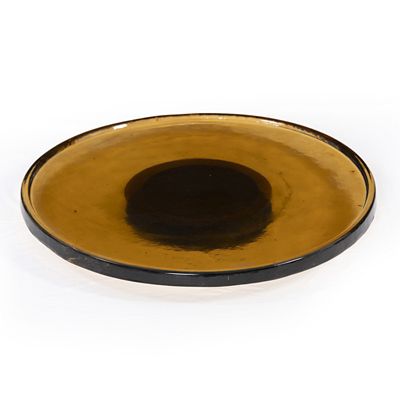 Amber Lewis x Four Hands Suz Turning Tray  (Amber)-OPEN BOX