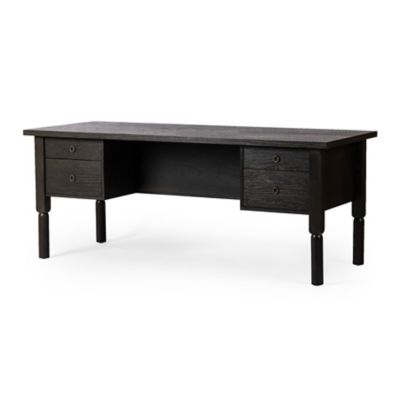 Concord Desk (Charcoal Oak Veneer) - OPEN BOX