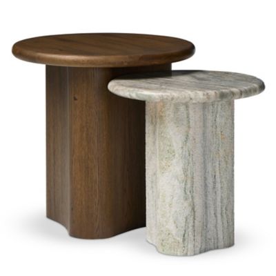Amber Lewis x Four Hands Waylie Nesting End Tables, Set of 2