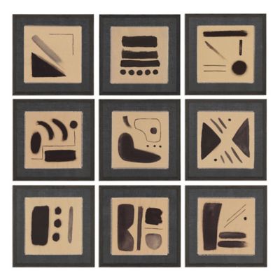 Numbered Studies Set Wall Art